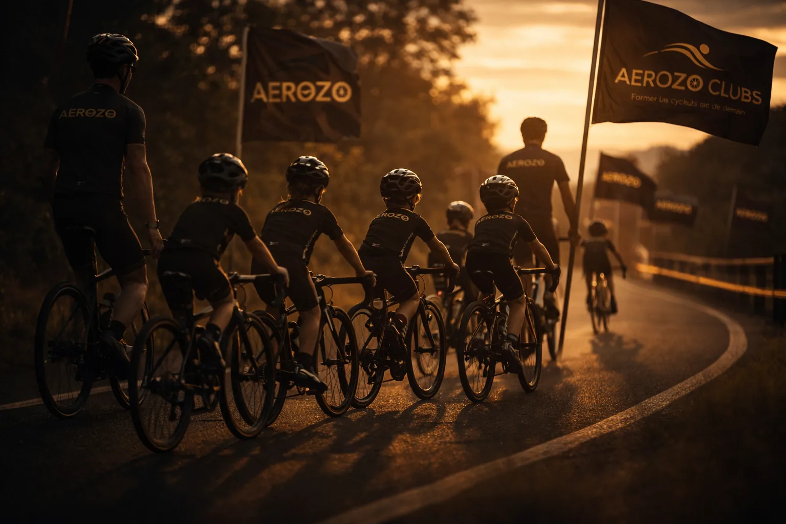 AEROZO CLUBS en sortie sur route