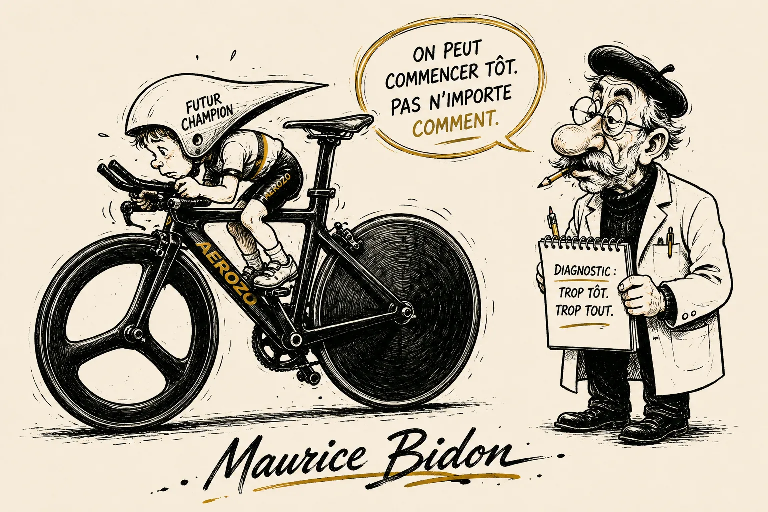 Article 03 : à quel âge commencer le vélo de route