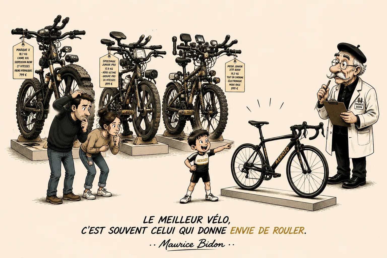 Article 06 : choisir un vélo route enfant